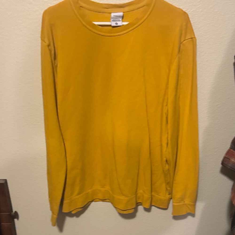 Nike Yellow Sweatshirt
